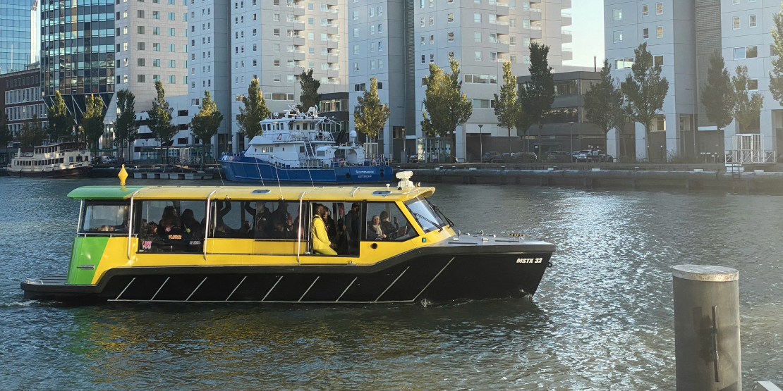 Foto van boten: MSTX 31, 32 en 33 van Watertaxi Rotterdam